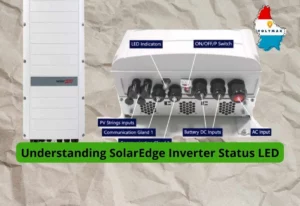 solaredge inverter status led