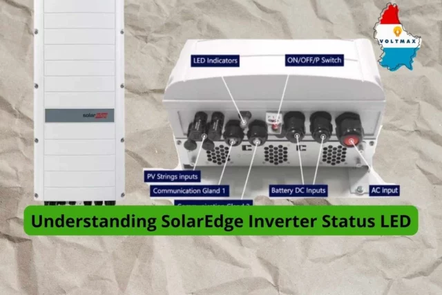 solaredge inverter status led