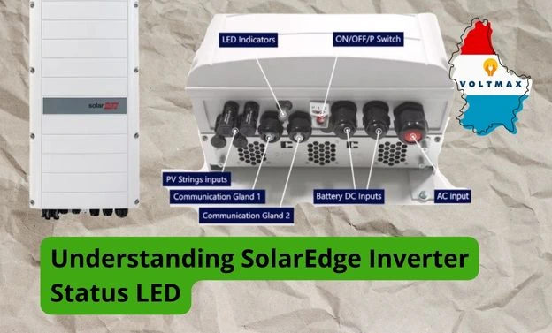 solaredge inverter status led instruction