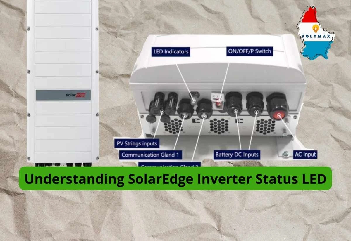 solaredge inverter status led
