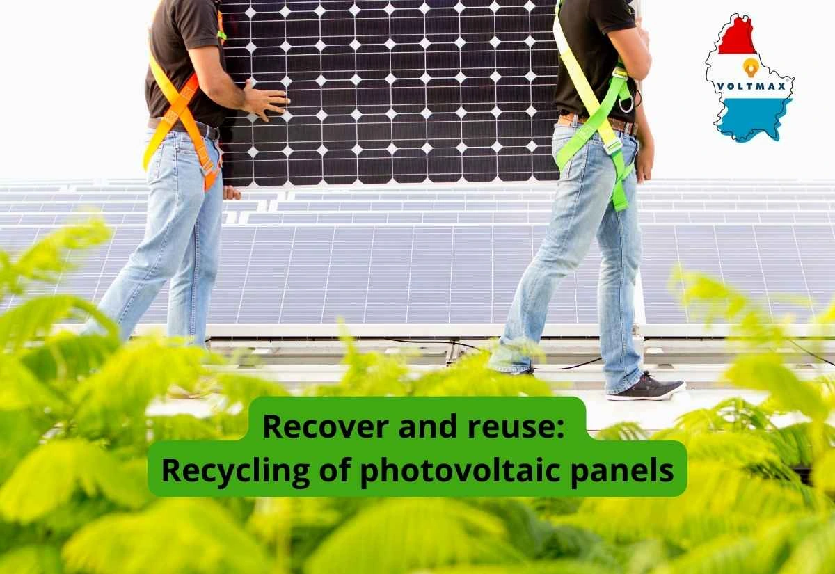 recycling of photovoltaic panels