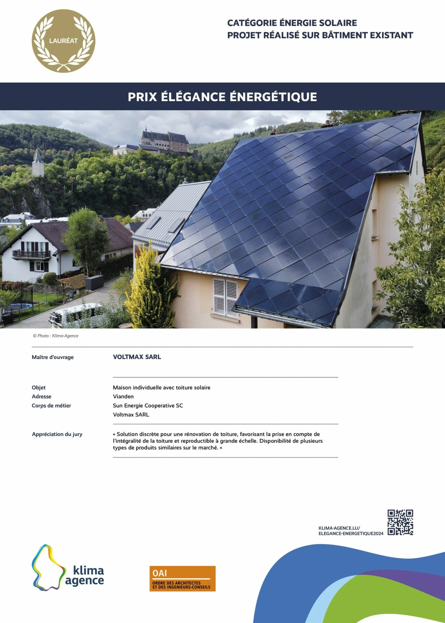 energy elegance award voltmax