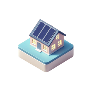 Photovoltaics for home​ icon for home