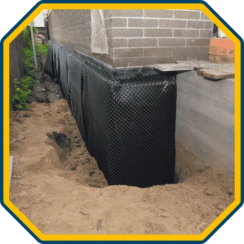 basement and foundation insulation icon