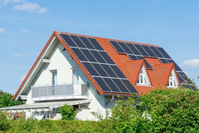 Top solar panels